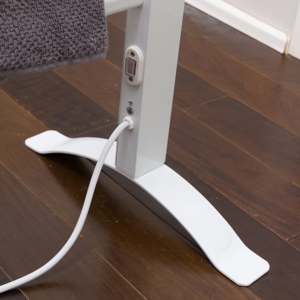 Biely elektrický rebrík na uteráky InnovaGoods Towel Rail-image-2
