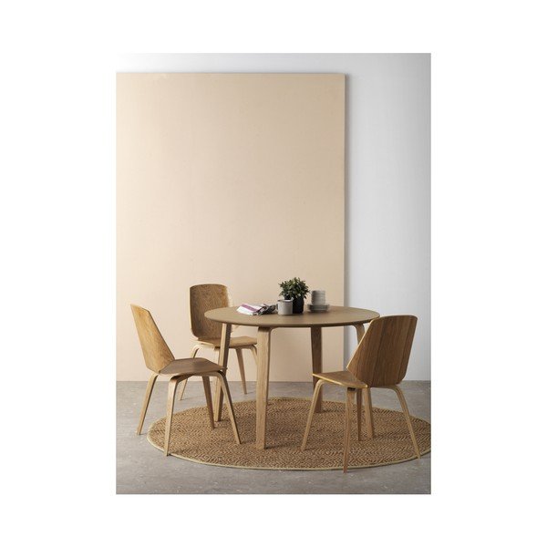 Okrúhly jedálenský stôl Geese Natural, ⌀ 110 cm-image-2