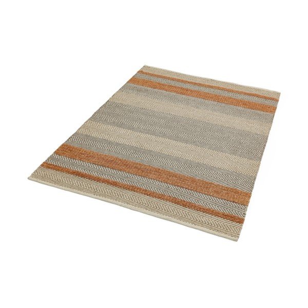 Hnedo-oranžový koberec Asiatic Carpets Fields, 160 x 230 cm-image-2