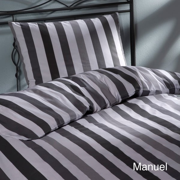 Sivé obliečky Ekkelboom Manuel, 240 x 240 cm