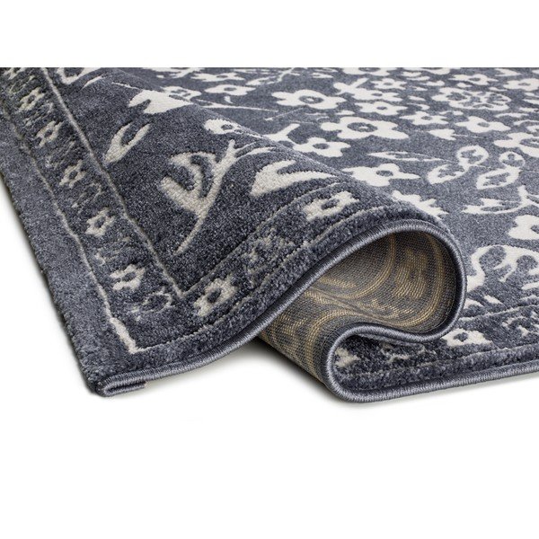 Tmavomodrý koberec 80x150 cm Amara – Universal-image-3