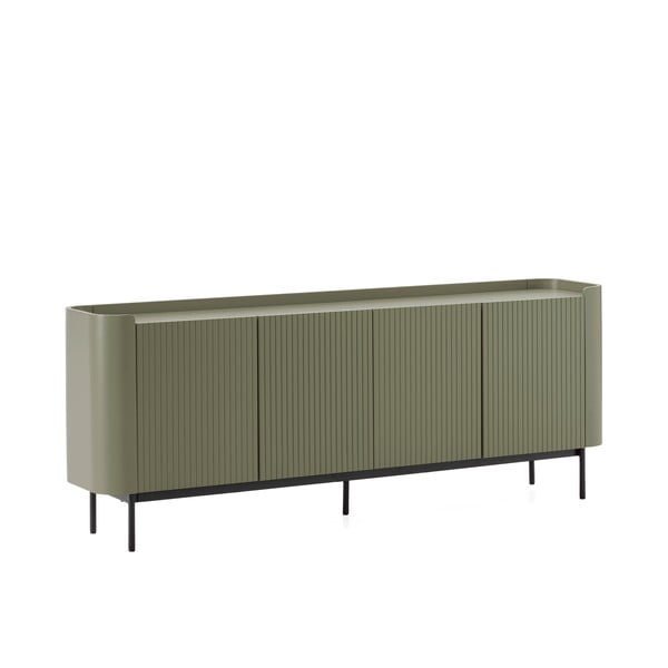 Zelená komoda 200x80x40 cm Willa – MOME-image-4