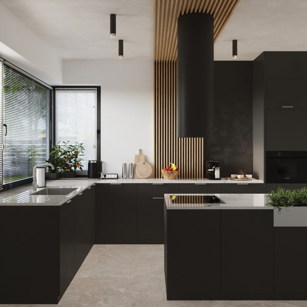 Stropné svietidlo v čierno-striebornej farbe Crown – Sollux-image-4