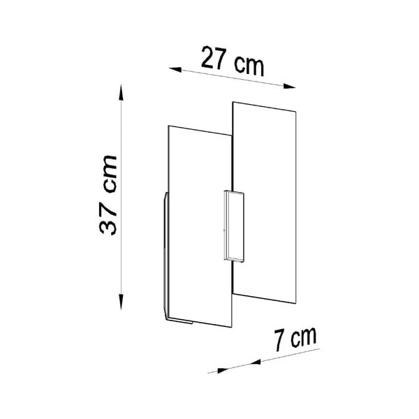 Biele nástenné svietidlo Veronica – Sollux-image-2