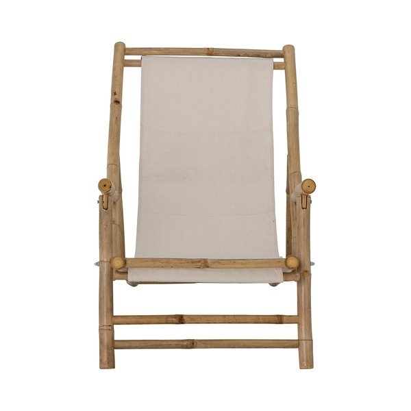 Bambusové záhradné ležadlo v čierno-prírodnej farbe Korfu - Bloomingville-image-4