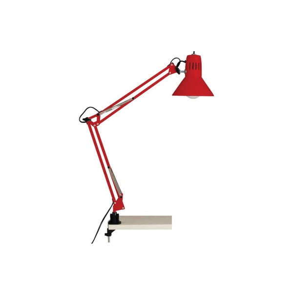 Červená stolová lampa BRITOP Lighting Felix Red