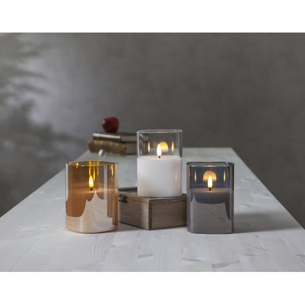 LED sviečka na baterky (výška 12,5 cm) Flamme – Star Trading-image-2