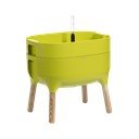 Plastová samozavlažovacia pestovateľská nádoba Urbalive – Plastia