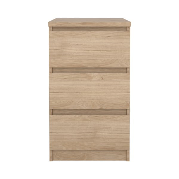 Komoda v dekore duba v prírodnej farbe 40x70x50 cm Naia – Tvilum