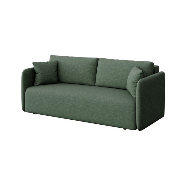 Zelená rozkladacia pohovka 220 cm Chaum – Rodier-image-2
