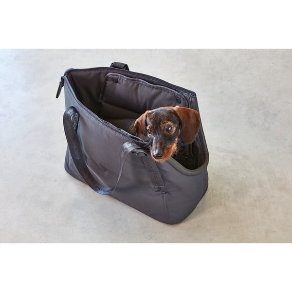 Prepravná taška pre psa 25x45 cm Sporta Asphalt S/M – MiaCara-image-1