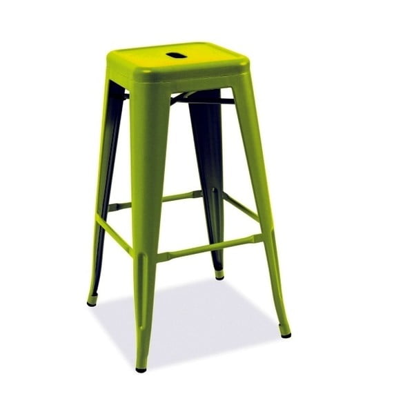 Barová stolička Long, zelená