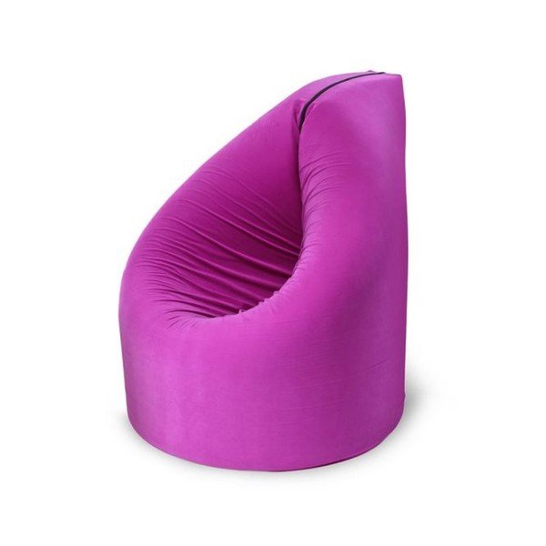 Ružová rozkladacia posteľ s kresielkom Paq Bed