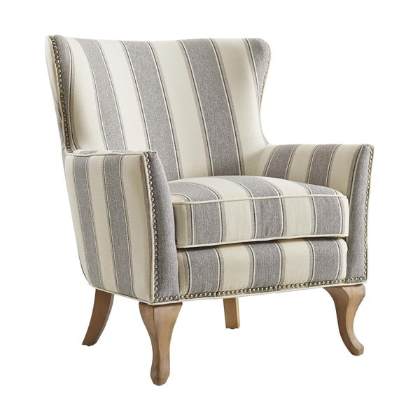 Sivé/béžové kreslo Reva – Støraa