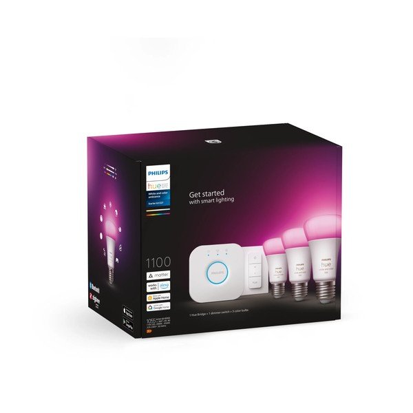 Inteligentný štartovací balíček 5 ks E27, 11 W White and color ambiance – Philips Hue-image-2