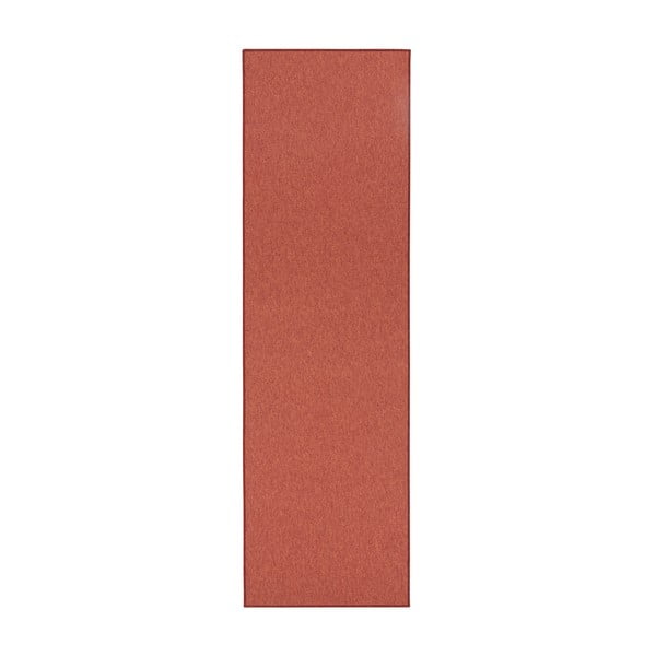 Tehlovočervený koberec BT Carpet Casual, 80 × 150 cm