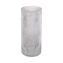 Sivá sklenená váza PT LIVING Allure, výška 30 cm