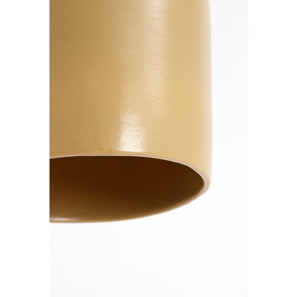 Hnedé stropné svietidlo s keramickým tienidlom ø 18 cm Dena - Light & Living-image-4