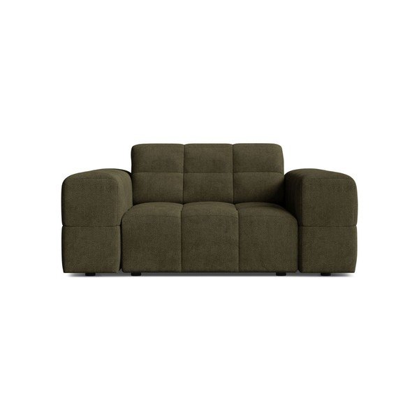 Khaki ženilkové kreslo Chicago – Cosmopolitan Design