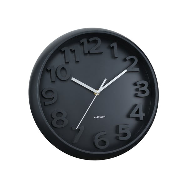 Nástenné hodiny ø 33,5 cm Elevated Classic Numbers – Karlsson-image-2