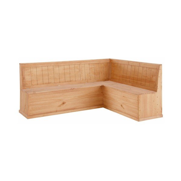Rohová lavica z borovicového dreva s úložným priestorom Støraa Silas-image-3