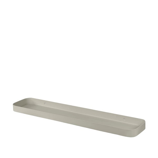 Svetlosivá nástenná oceľová kúpeľňová polička Carry – Mette Ditmer Denmark