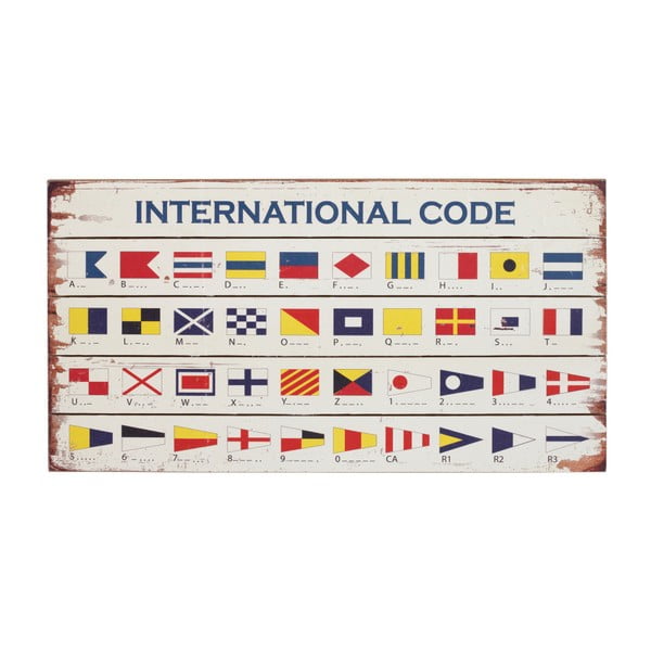 Drevená ceduľa Artesania Esteban Ferrer International Code