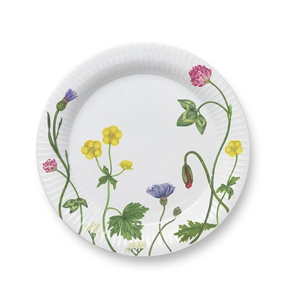 Biely dezertný porcelánový tanier ø 22 cm Hammershøi Summer – Kähler Design