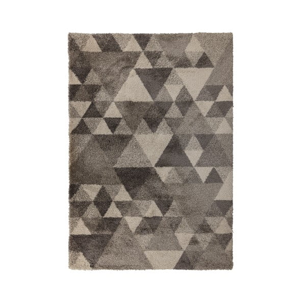 Sivo-béžový koberec Flair Rugs Nuru, 60 x 230 cm
