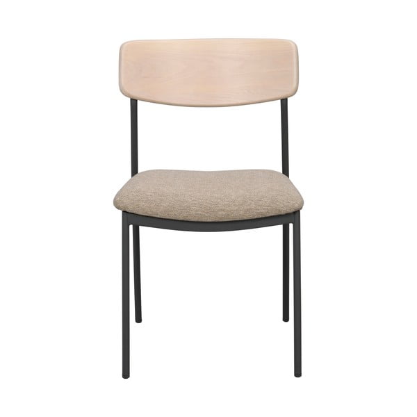 Jedálenská stolička v béžovo-prírodnej farbe v súprave 2 ks Maymont – Rowico-image-3