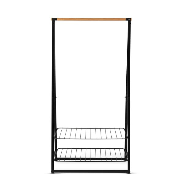 Čierny oceľový stojan na oblečenie Linn – Brabantia-image-3