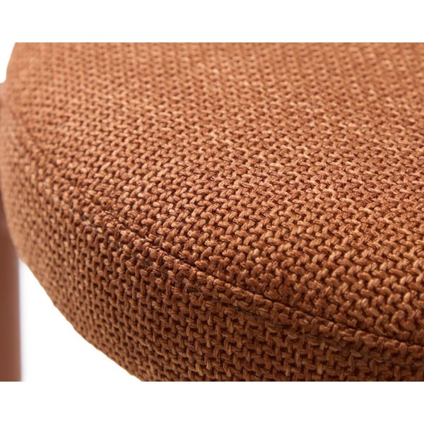 Kovová stolička v terakotovej farbe Pelican – Unique Furniture-image-4