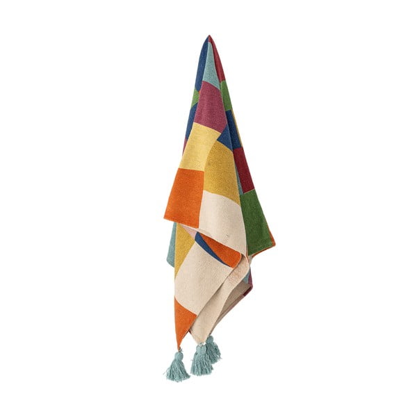 Detská deka z recyklovanej bavlny 130x160 cm Colorine – Bloomingville Mini