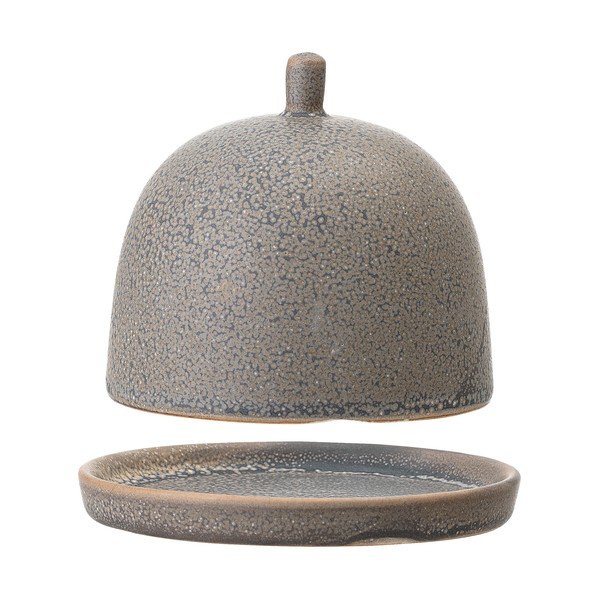 Sivá kameninová nádoba na maslo Bloomingville Kendra-image-2