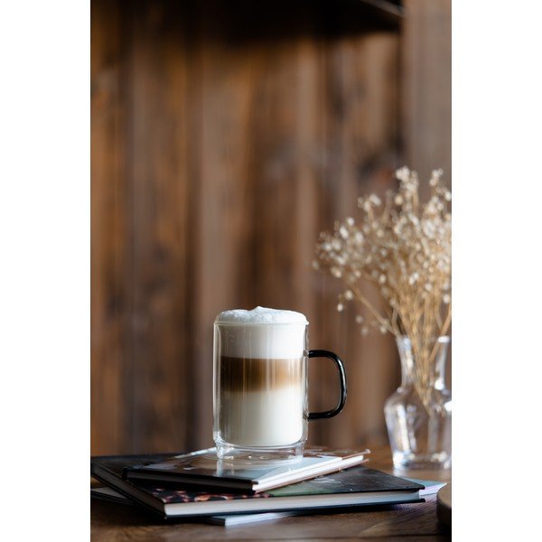 Sklenené hrnčeky v súprave 2 ks 350 ml Carbon – Vialli Design-image-4