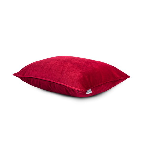 Červená obliečka na vankúš WeLoveBeds Mystic Burgundy, 40 × 60 cm-image-1