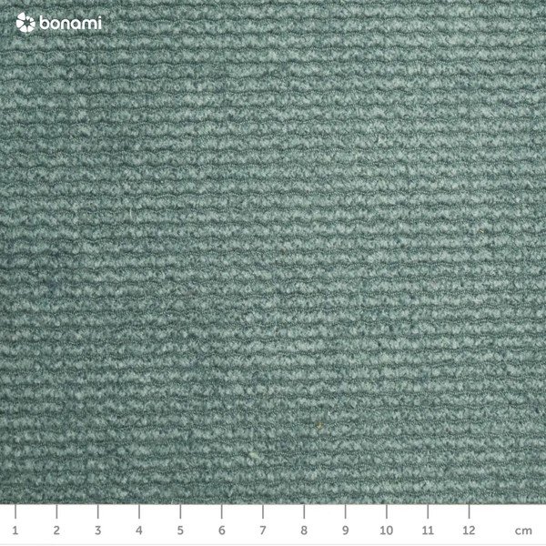 Svetlomodrá čalúnená jednolôžková posteľ s roštom 90x200 cm Barker – Ropez-image-4