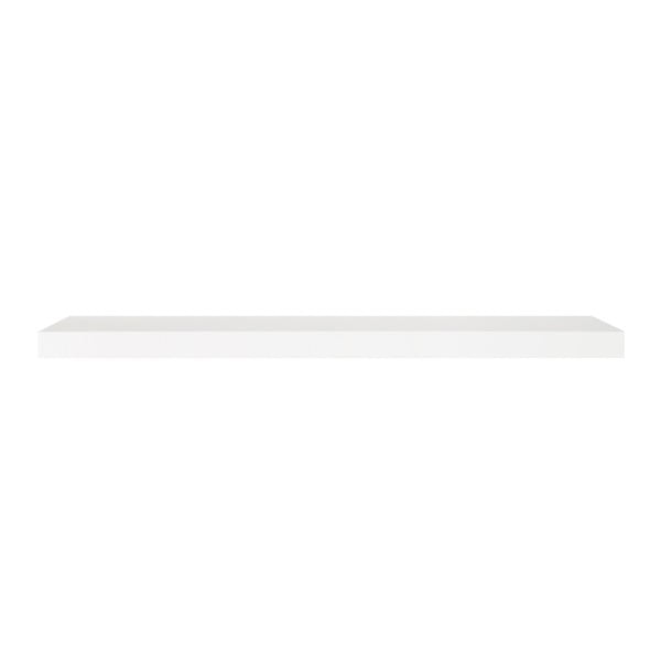 Biela nástenná polička Intertrade Shelvy, dĺžka 80 cm