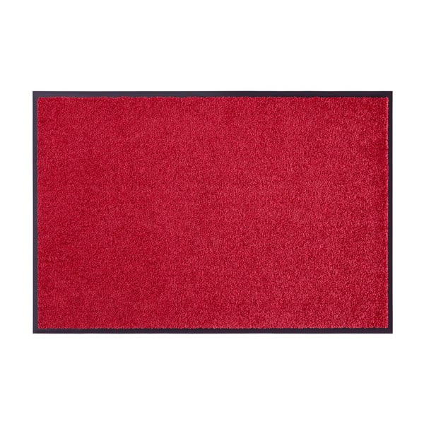 Červená rohožka Hansa Home Wash & Clean, 39 x 58 cm
