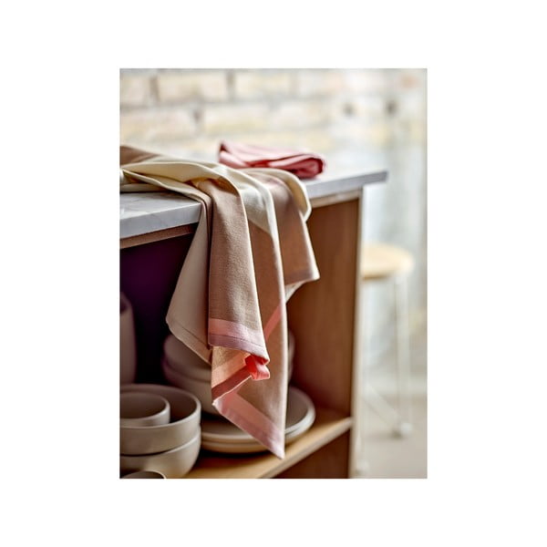 Bavlnené utierky v súprave 2 ks 50x70 cm Blocks – Södahl-image-1