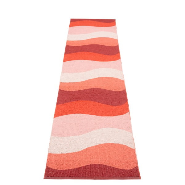 Červený vnútorný a vonkajší behúň 70x300 cm Urvi Fire – Pappelina