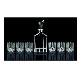 Set karafy a 6 pohárov na whisky z krištáľového skla Nachtmann Aspen Whisky Set