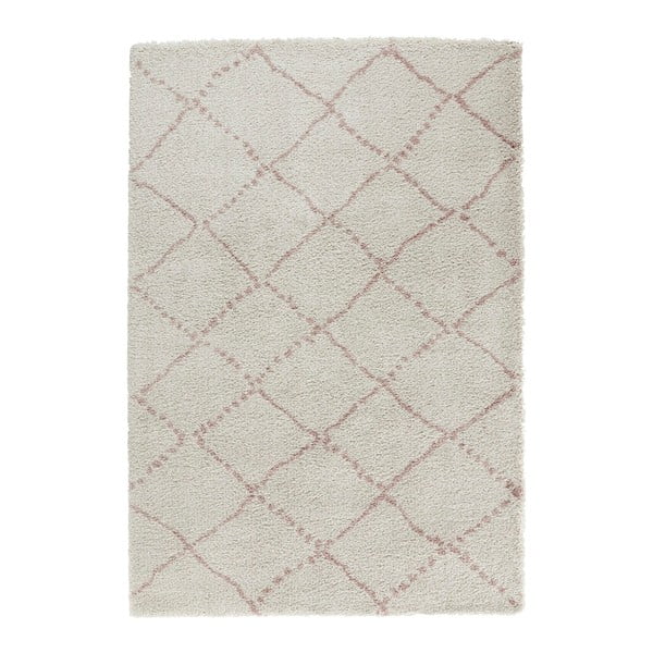 Krémovo-ružový koberec Mint Rugs Allure Ronno Creme Rose, 120 x 170 cm
