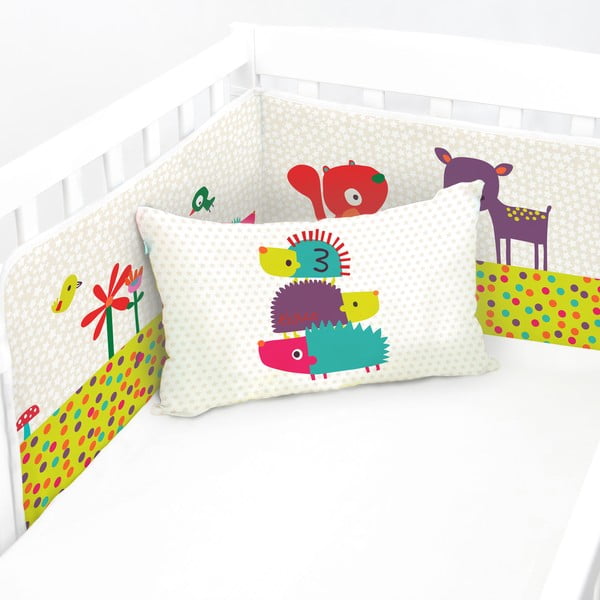 Výstelka do postieľky Forest Friend, 60x60x60 cm-image-1