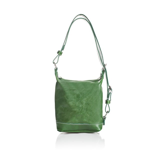 Zelená dámska kabelka z teľacej kože Medici of Florence Valeria