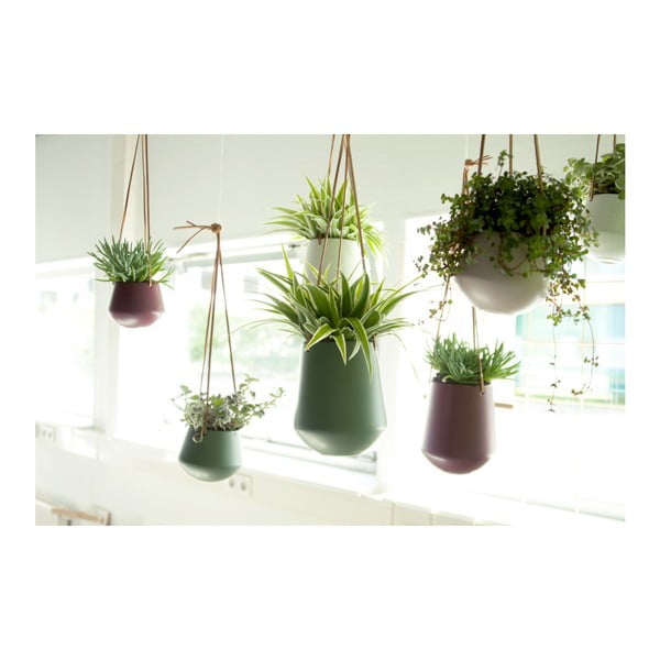 Keramický závesný kvetináč ø 12 cm Skittle – PT LIVING-image-3