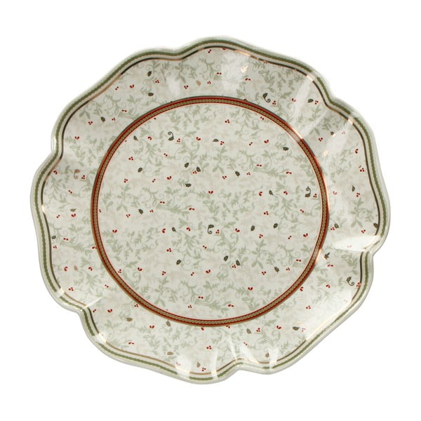 Porcelánový tanier s vianočným motívom Brandani Piatto, ⌀ 31 cm