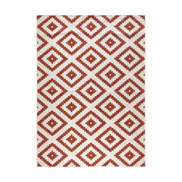 Hnedo-krémový vonkajší koberec NORTHRUGS Malta, 160 x 230 cm