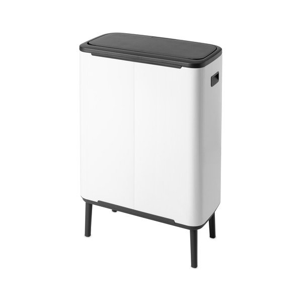 Biely dotykový oceľový odpadkový kôš 60 l Bo Touch Bin Hi – Brabantia-image-2