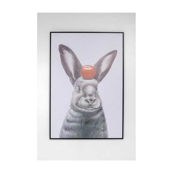 Obraz v ráme Kare Design Apple on A Bunny, 80 × 120 cm